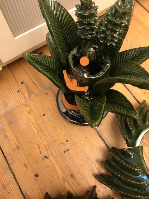 Defekte Vase